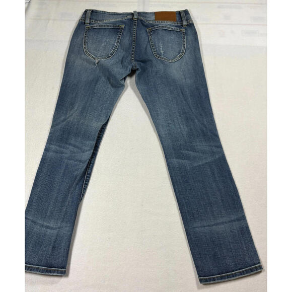 Vigoss Studio Jeans Womens 13/14 Distressed Medium Wash Y2K Stretch Denim - Picture 11 of 14